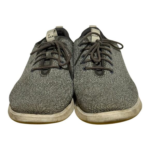 Cole Haan Grand Crosscourt Knit Taupe Olive Men's Size 11.5 Sneakers Oxfords - Picture 2 of 8